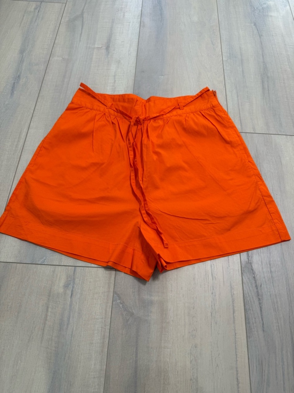Jason Wu Vibrant Orange Cotton Shorts